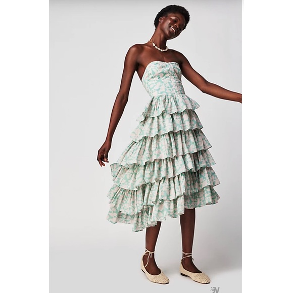 Free People Dresses & Skirts - Free People Cleo Bustier Dress Size 42